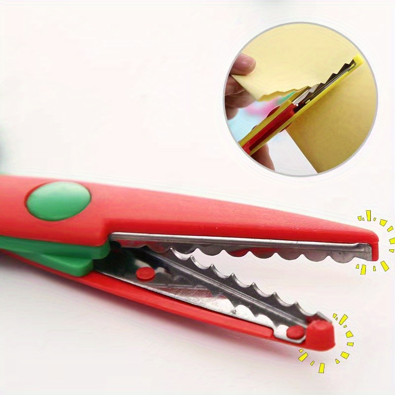 Deli 95373 Lace Scissors Elementary School Kindergarten DIY Hand Art  Scissors - China DIY Crafts, Scissors