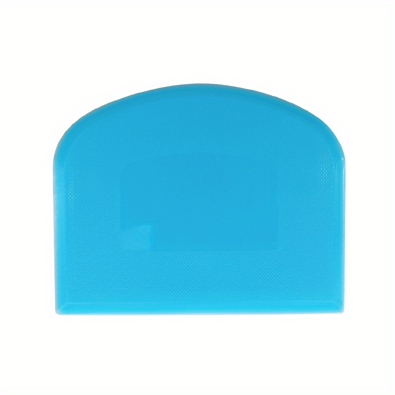 Pe Plastic Scraper Soft Dual-use Semi-circular Dough Scraper Cake