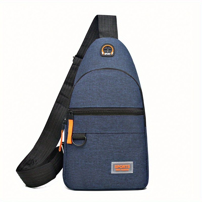 Canvas Sling Bag - Small Crossbody Backpack Shoulder Casual