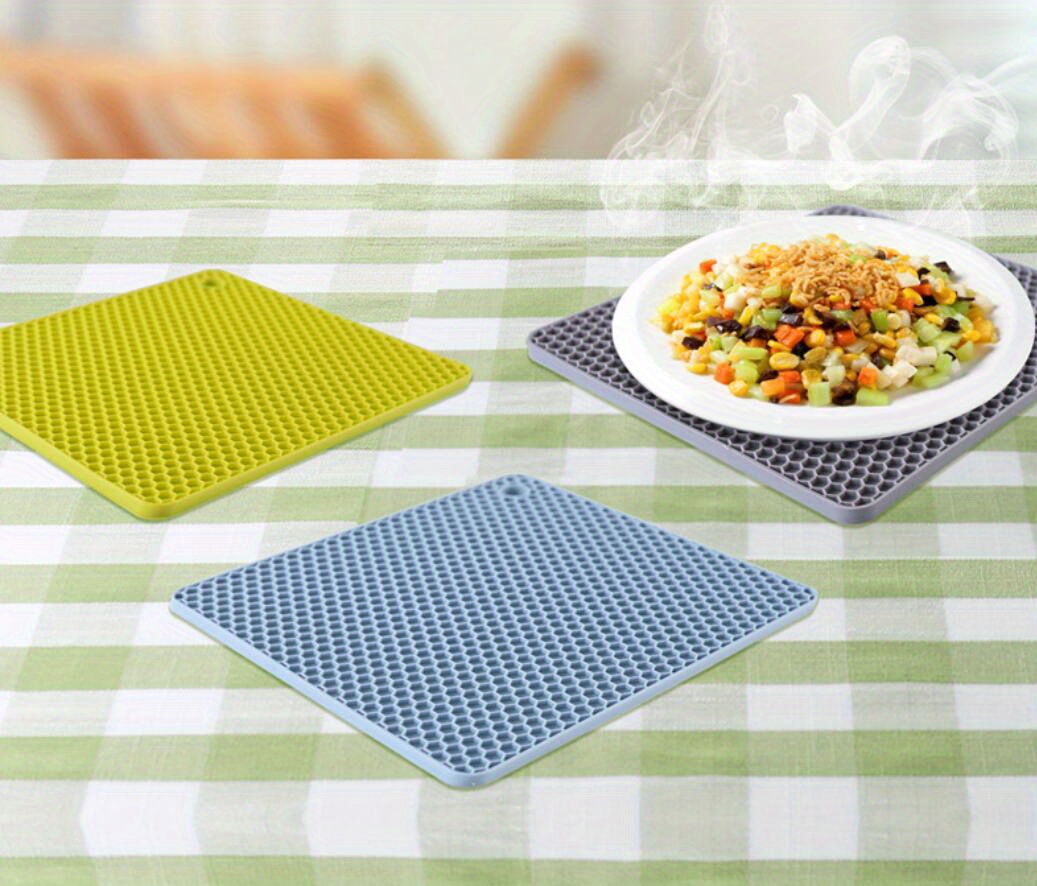 Silicone Pot Mat, Silicone Pot Holders For Hot Pan And Pot Pads, Heat  Resistant Counter Mats For Tables Placemats Countertops, Multifunction  Kitchen Tool - Temu