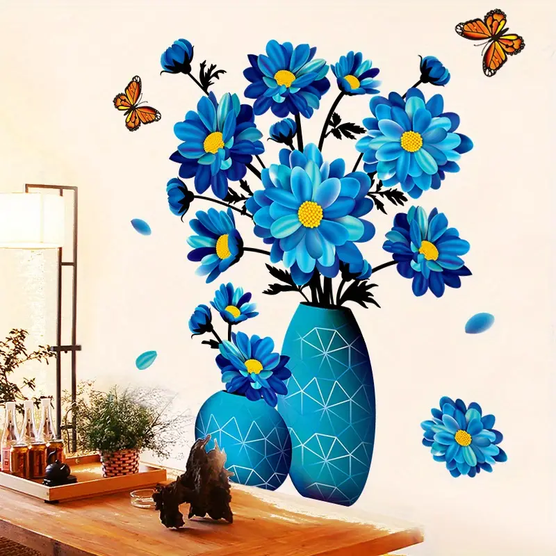 🥇 Colore fiori adesivi murali 🥇
