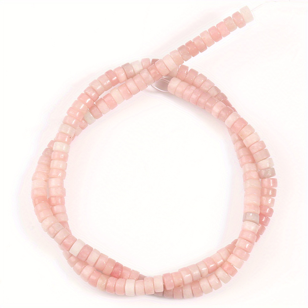 Natural Stone Pink Turquoise Beads Smooth Round Loose Spacer 4-12mm Beads  Bracelet DIY for Jewelry Making Design Handmade 15