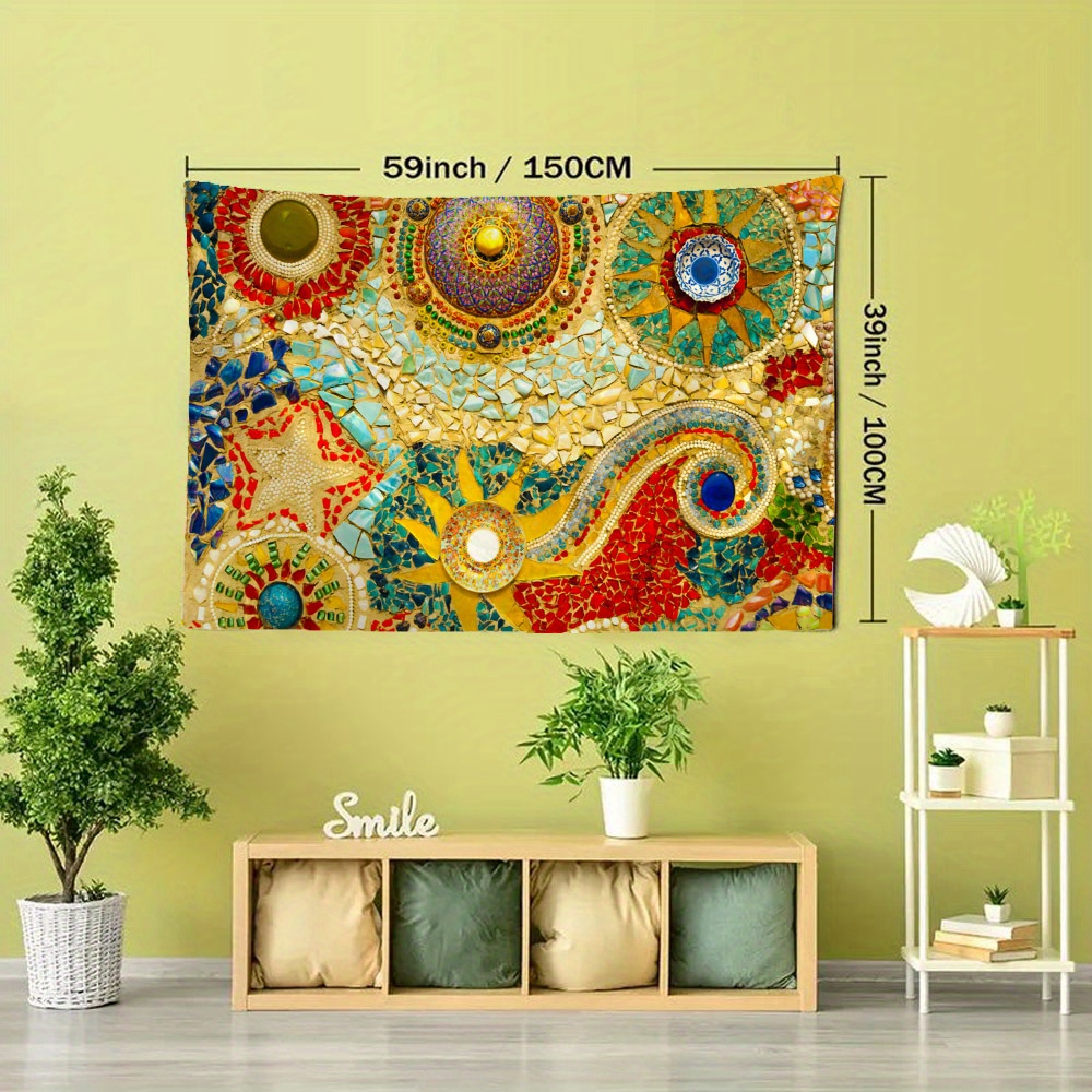 Geometric tapestry discount