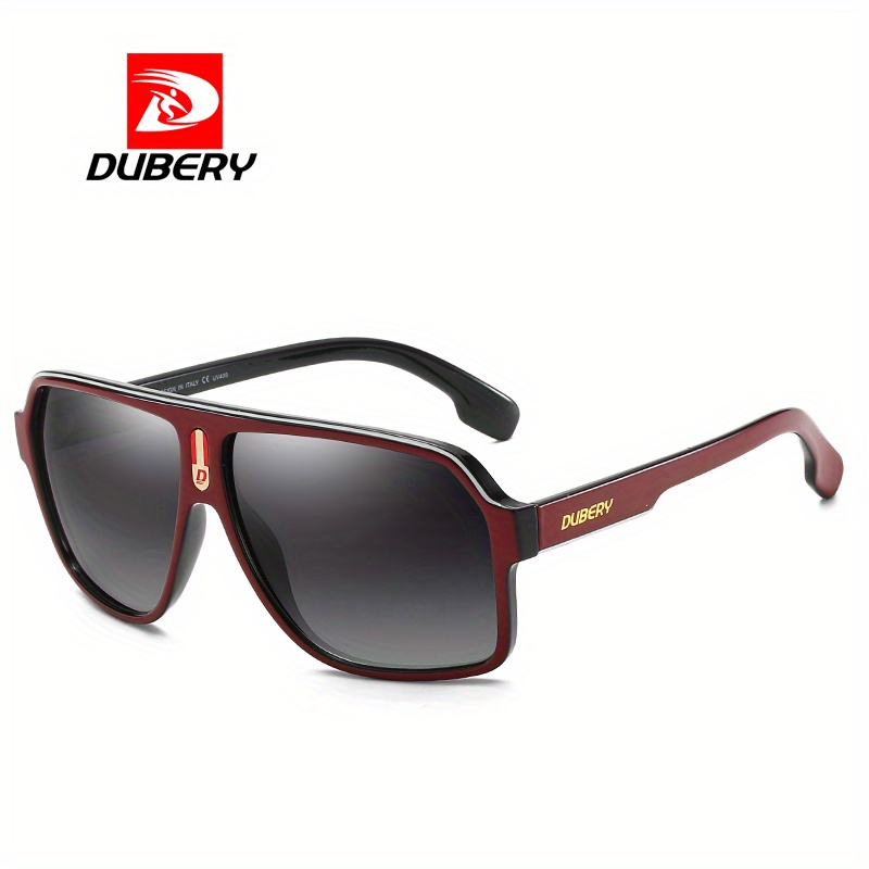 Mens Vintage Sporty Square Polarized Sunglasses Ideal Choice For
