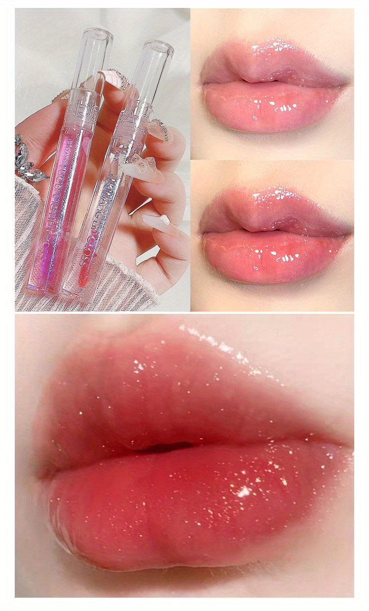 Moisturizing Lip Oil Hydrating Lustrous Dewy Texture Natural