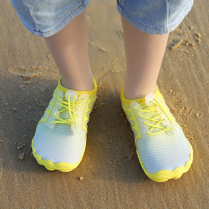 Niños Niñas Descalzos Zapatos Agua Secado Rápido - Temu