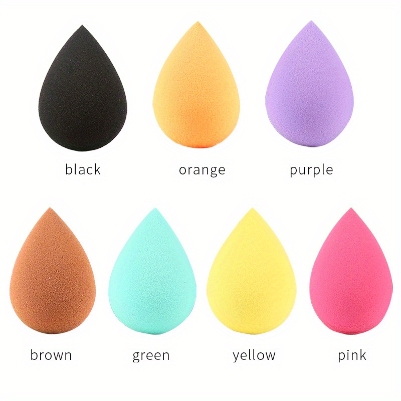 Mini Makeup Sponge Set Blender Foundation Blending - Temu