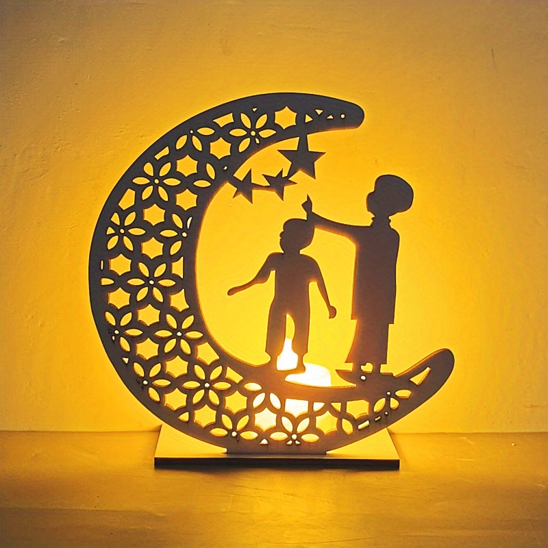 Ramadan Bedroom Decoration, Led Moon Star Ramadan