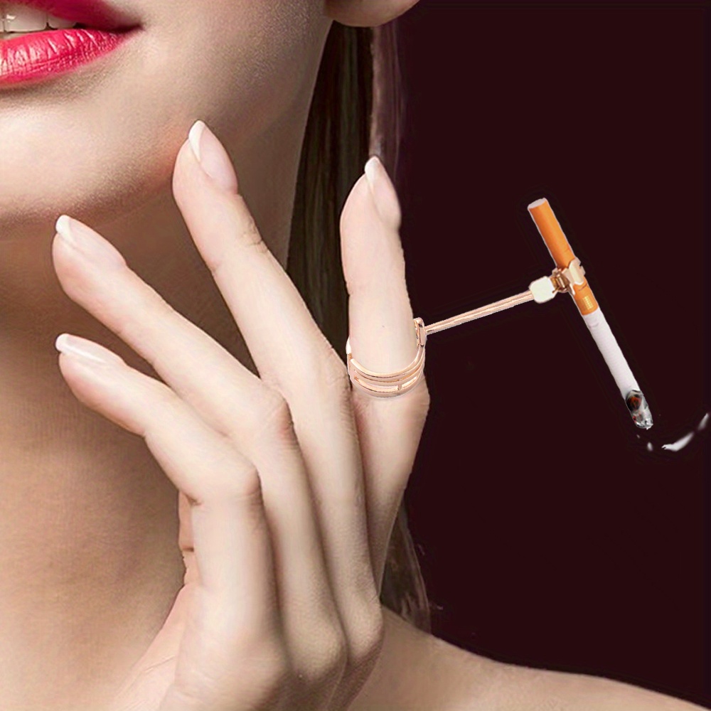 Cigarette Holder Ring, Zinc Alloy Smoking Tongs, Cigarette Ring Can Protect  Fingers, Let People Relax Their Hands 2024 - $3.99