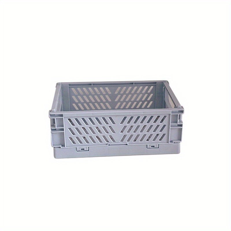 Large Capacity Desktop Storage Box Plastic Organizer Stackable Storage Basket