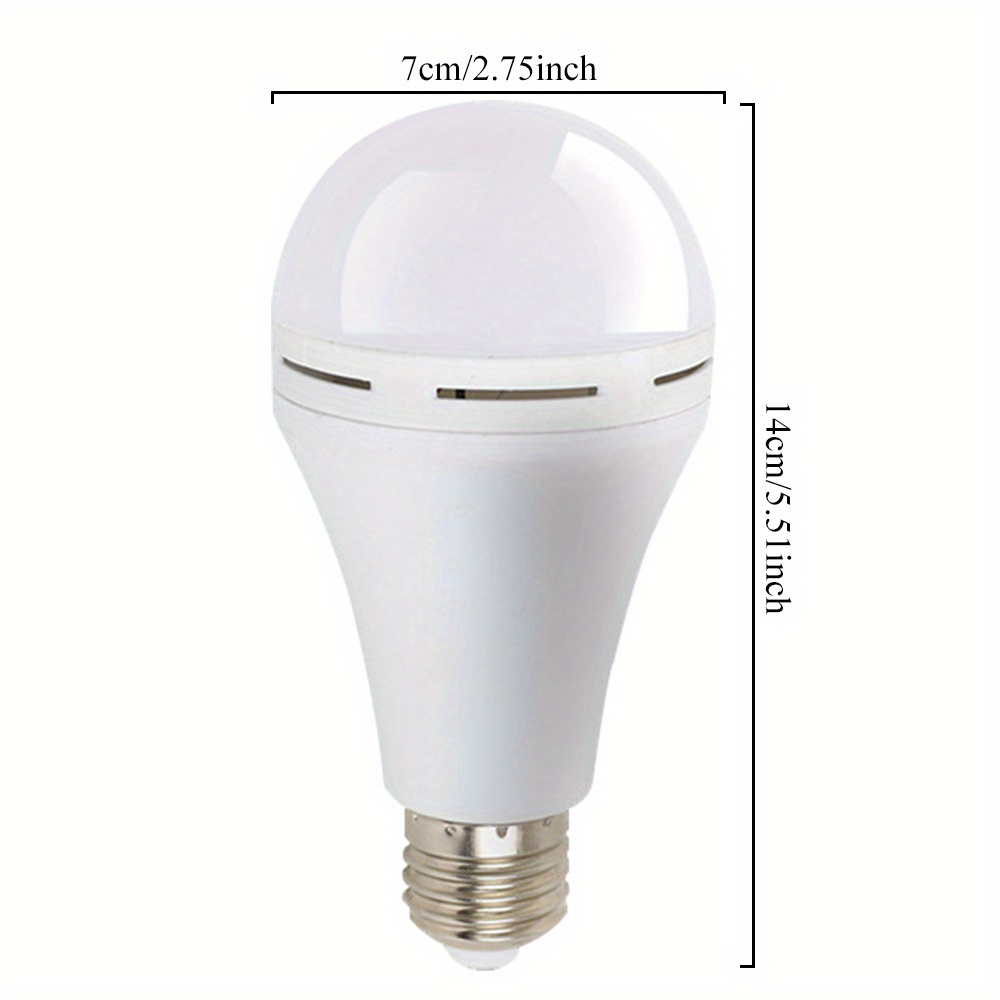 Ankudia Rechargeable Emergency LED Light Bulb, Battery Bulb Lamps