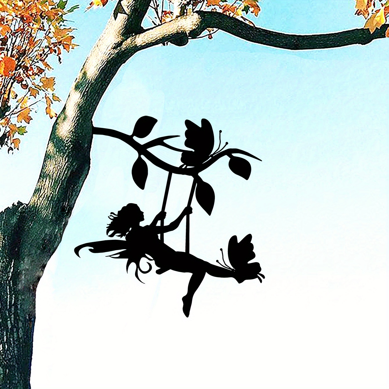 Zoihet Metall-Vogel Wanddekoration 2 Stück | Kolibri Silhouette Für Garten & Terrasse | 40,6x17,8cm