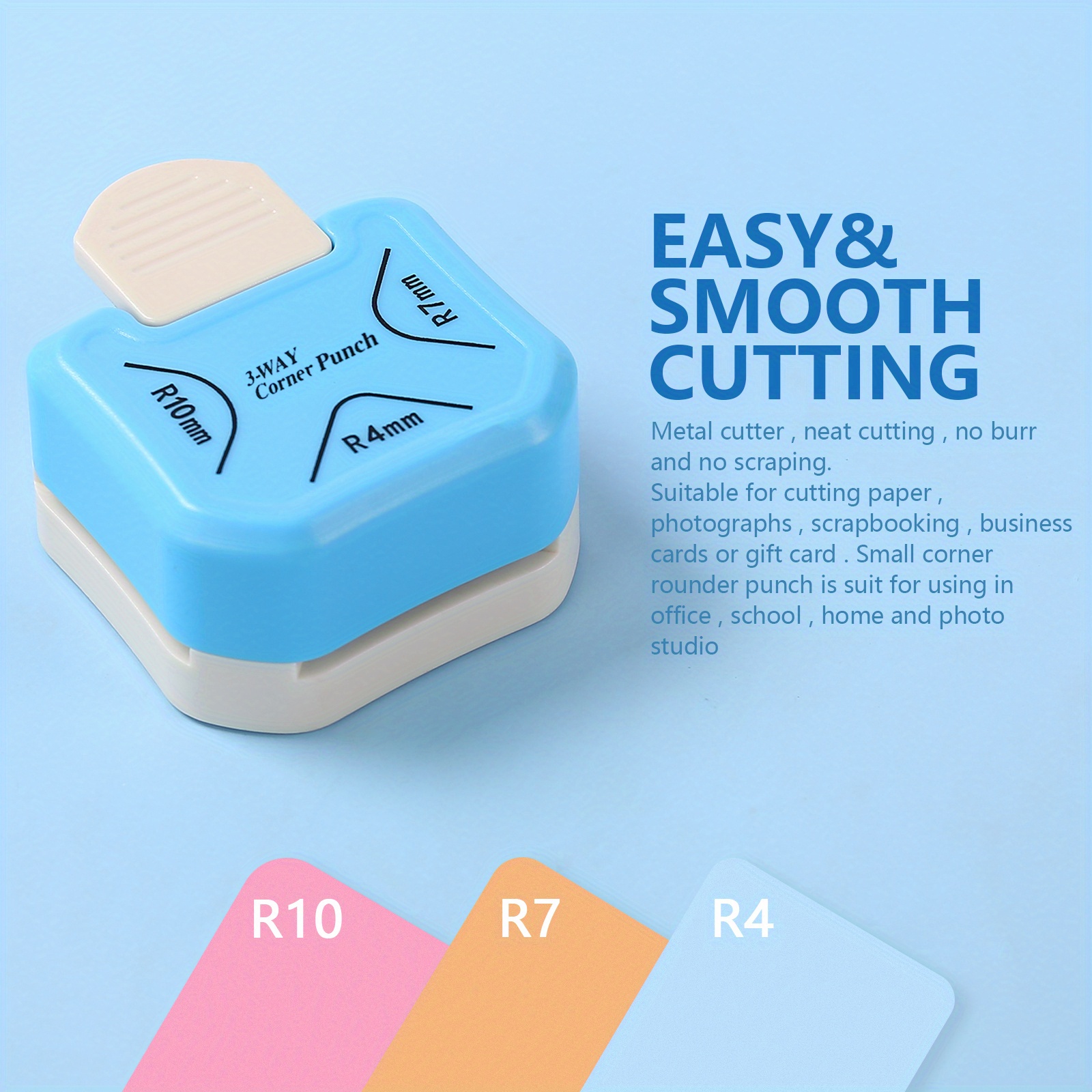 1 Rounded Corner Punch Corner Cutter For Paper Crafts - Temu