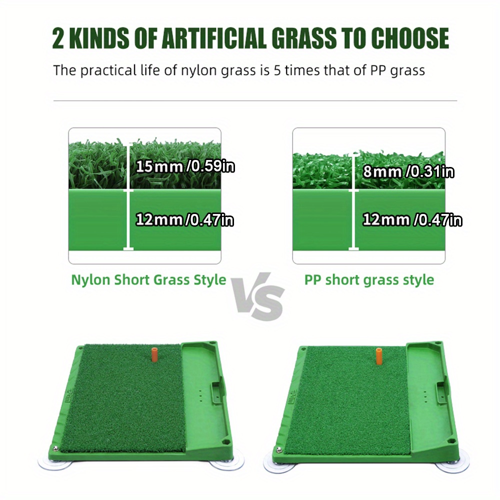 Indoor Golf Swing Mat Artificial Grass Odorless Soft Temu Australia