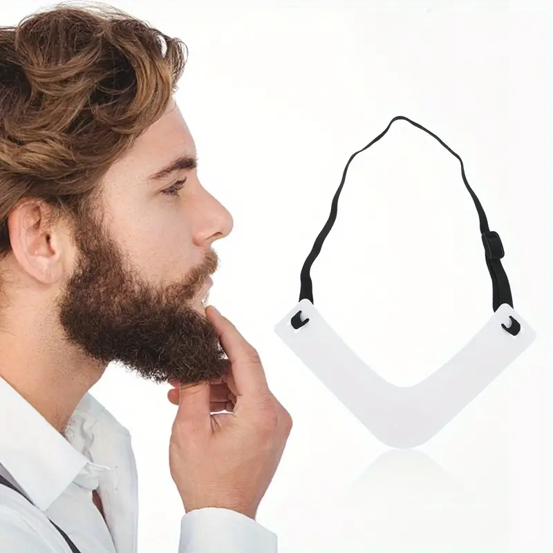 Hands free Beard Shaping Neckline Guide Flexible Mustache - Temu