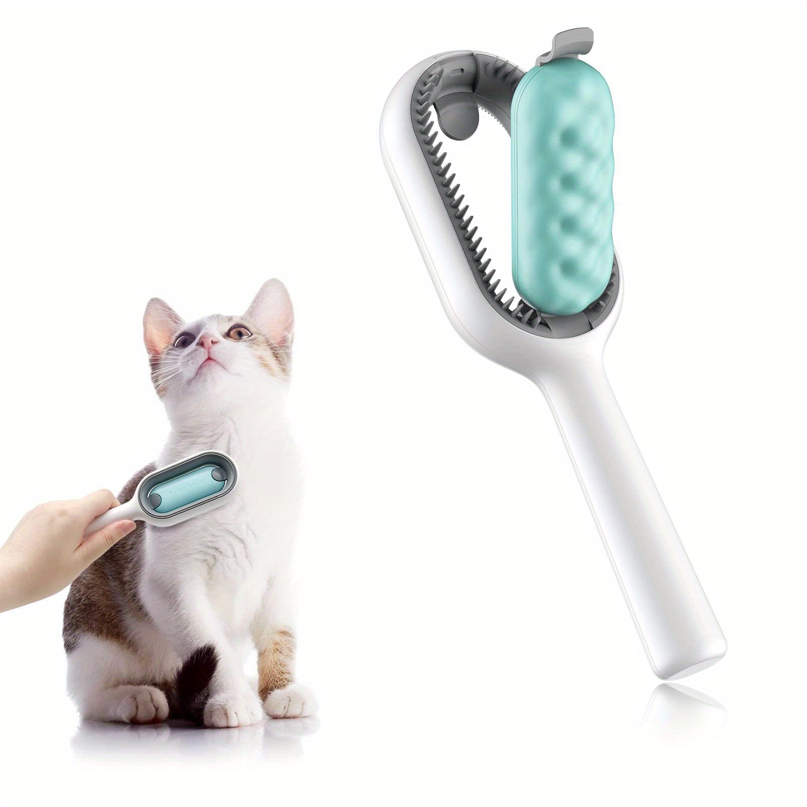 Silicone pet 2024 hair remover brush