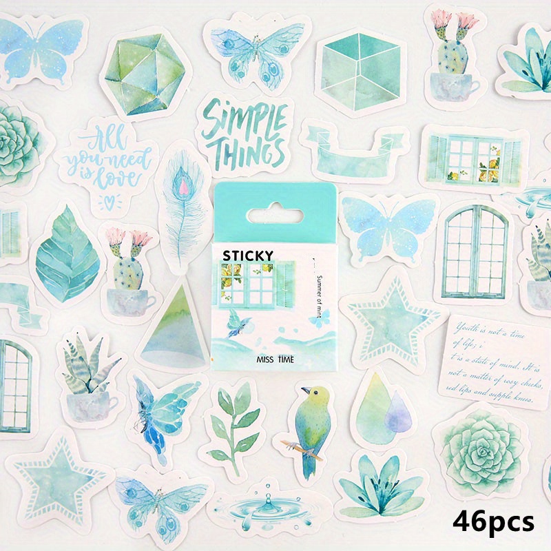 Blue Aesthetic Sticker Pack -   Aesthetic stickers, Tumblr stickers,  Cute stickers