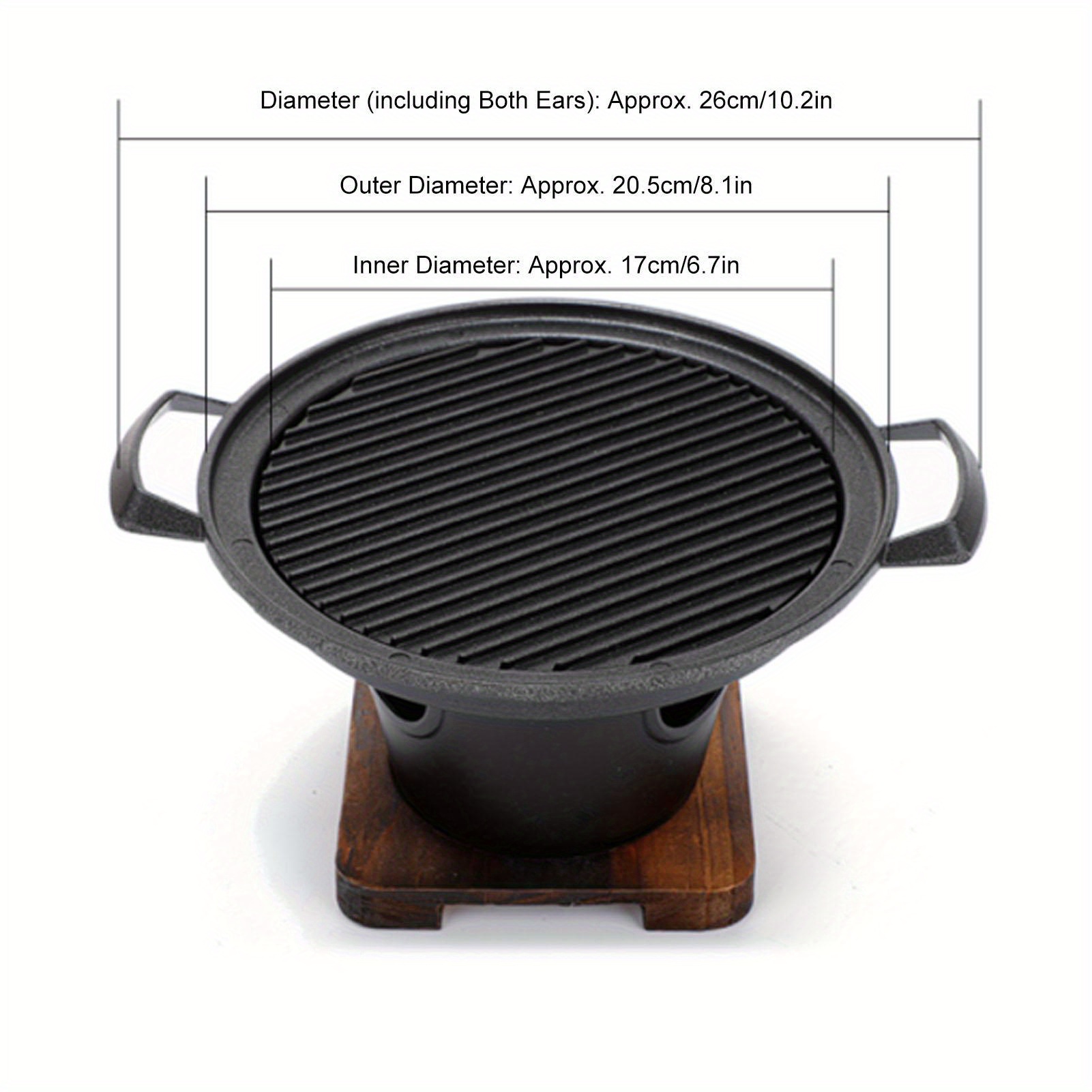 One-person Bbq Grill Indoor Small Barbecue Pot Korean Family