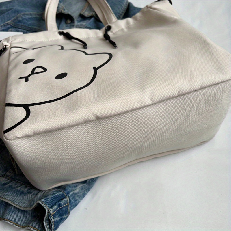 KAWS x Uniqlo x Peanuts Snoopy Pattern Tote Bag Beige