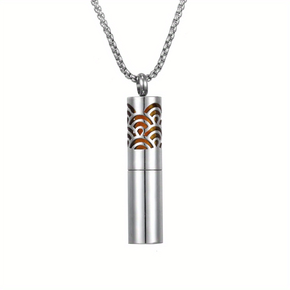 Aromatherapy Diffuser Necklace for Men