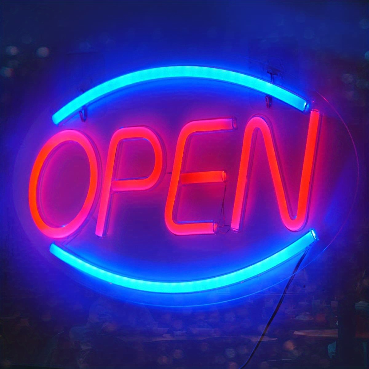 Open Neon Sign Led Business Neon Open Sign Wall Light Art - Temu