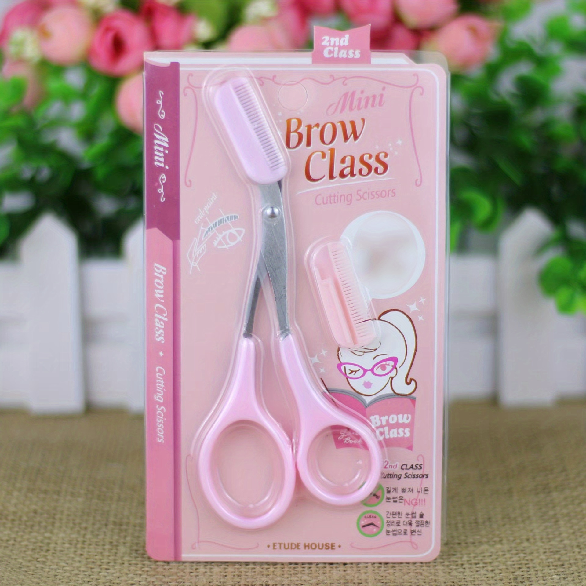 Eyebrow Trimmer Scissors With Comb Eyebrow Shaping Cut Comb Scissors ...