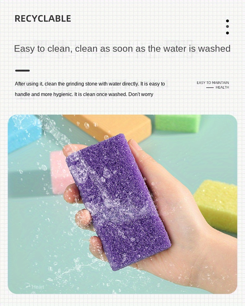 Pumice Foot Exfoliation Brush Foot Grinding Stone Foot Bath Temu