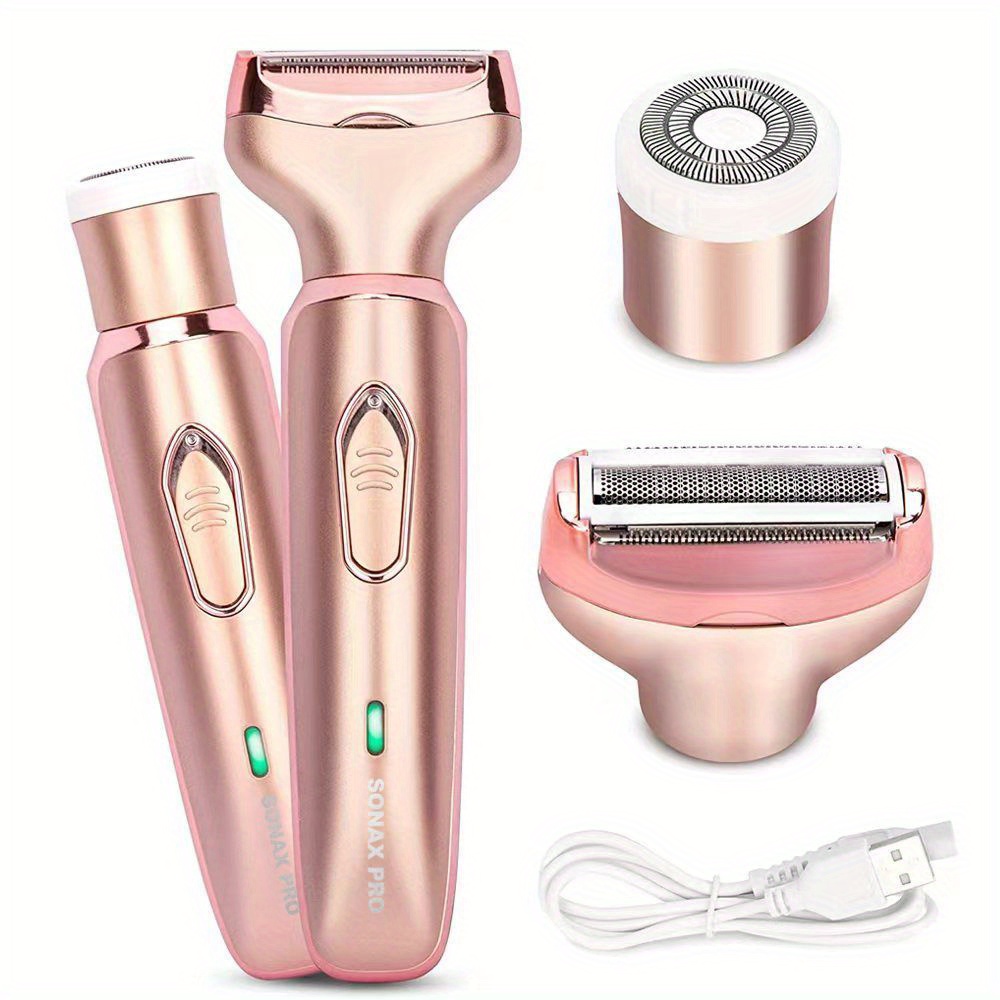 2.5 oz , Micro Tweeze No Strip Microwaveable Hair Removal System, hair  scalp beauty - Pack of 2 w/ Sleek 3-in-1 Comb/Brush 