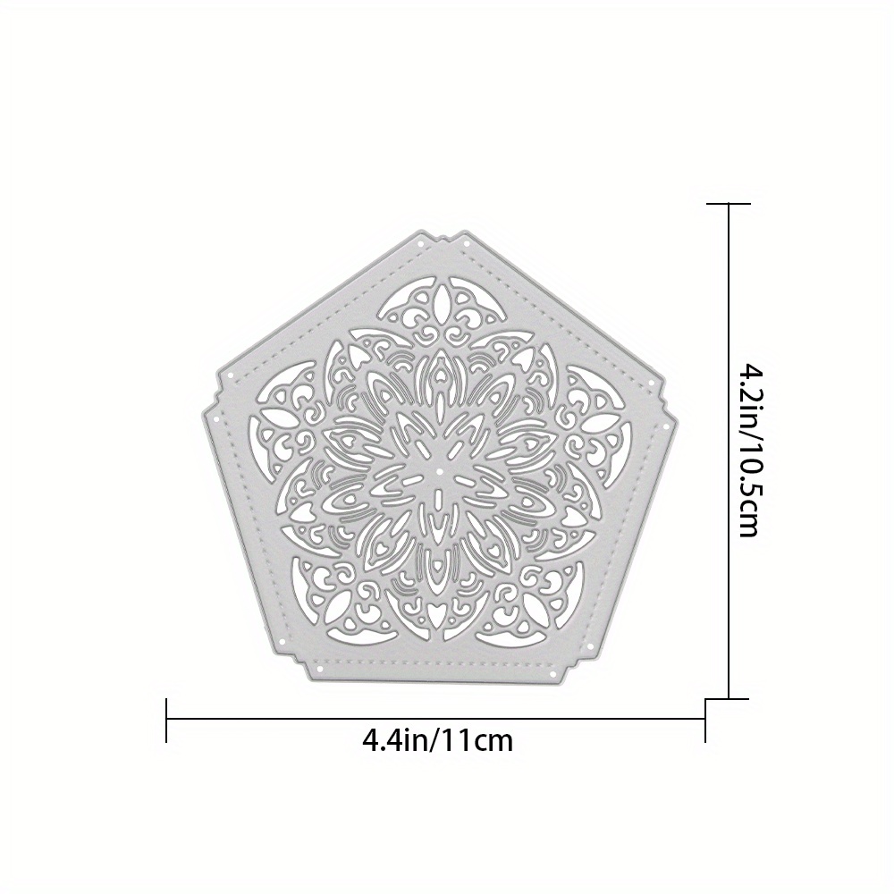 Image of Hollow Flower Metal Cutting Dies 2023 For Card Making Scrapbooking Diy Album Paper Craft Die Cut