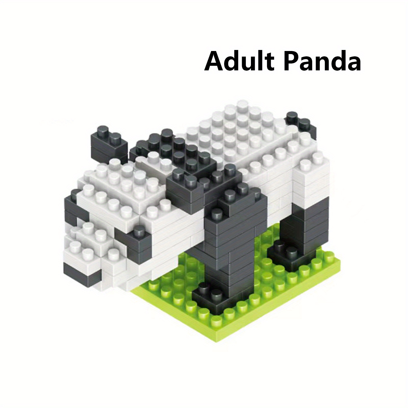 Kreative Diy Tier Zusammensetzbare Bausteine Niedlichen Panda Mini