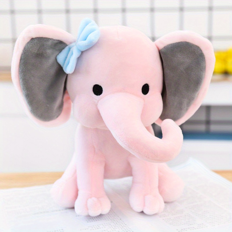 Elefante de simulación, muñeco de peluche, almohada cómoda, muñeco para  dormir para bebé Tmvgtek Nuevos Originales