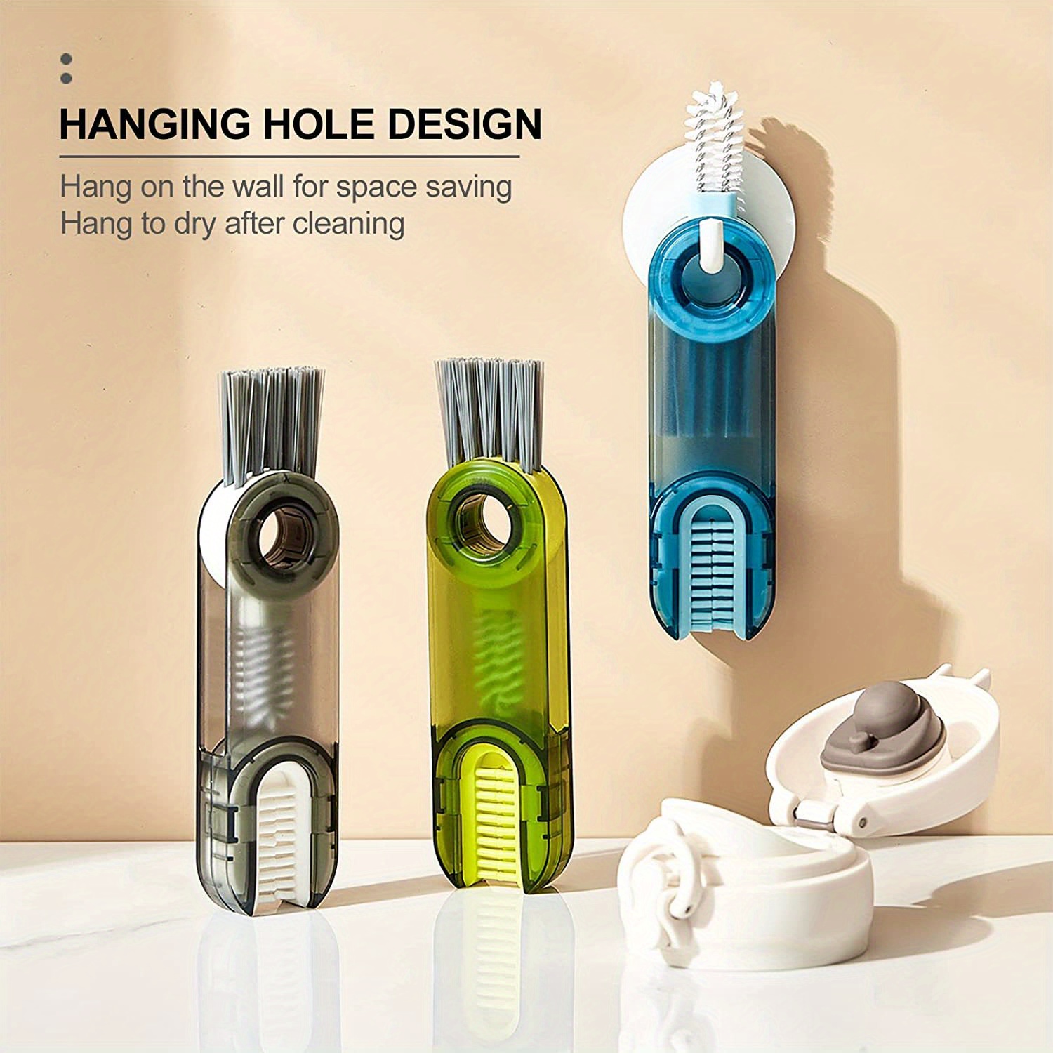 Small Crevice Cleaning Tool for Small Space, 2-In-1 Small Cleaning