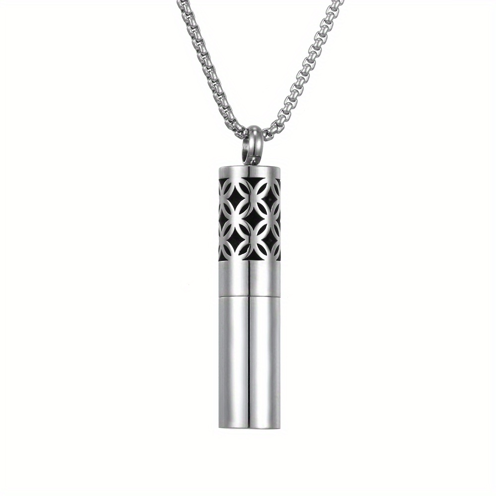 Aromatherapy Diffuser Necklace for Men