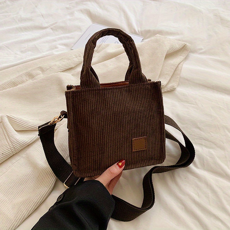 Vintage Brown Corduroy Fendi Baguette: The perfect fall bag