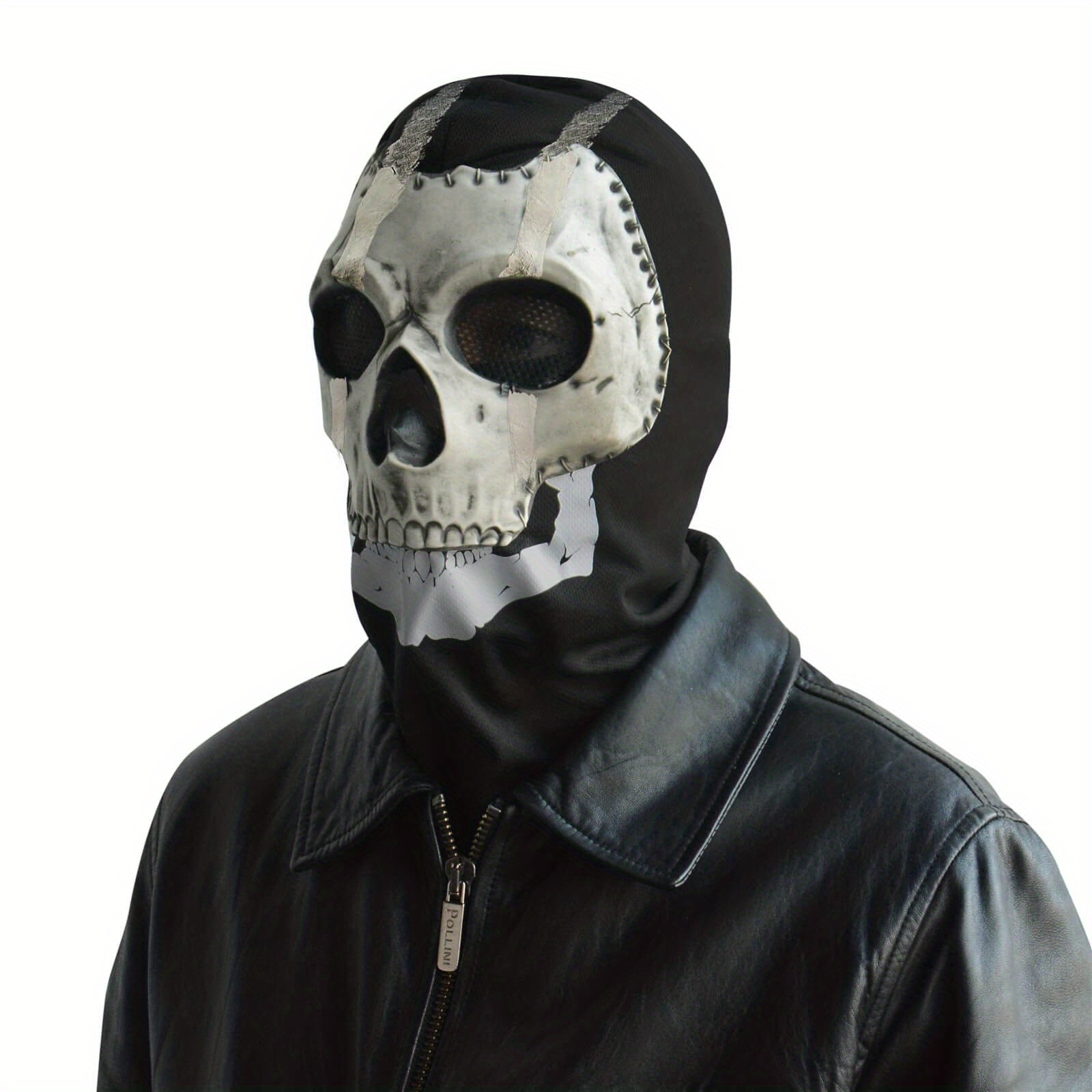 Halloween Cosplay Dress Up Mask Skull Full Face Mask Costume - Temu Italy