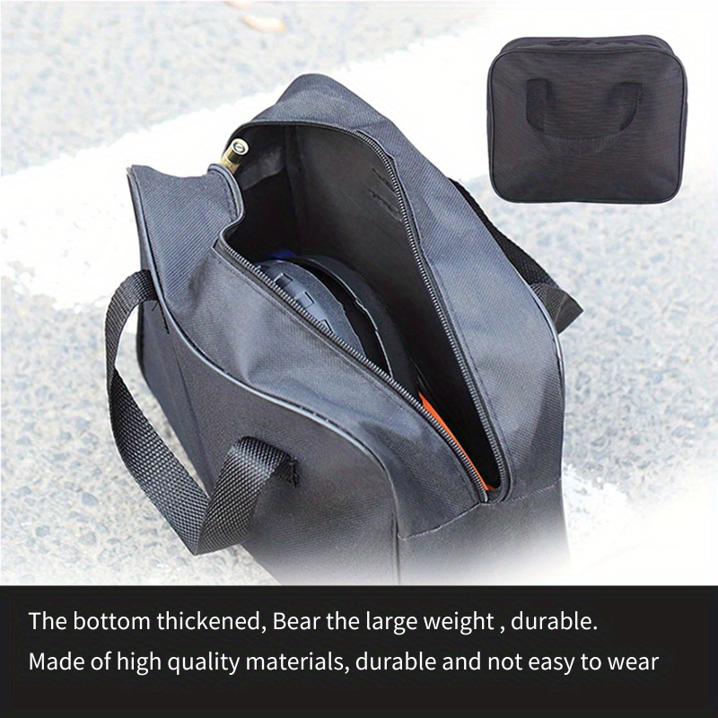 Black Tool Bag Portable Tool Hang Bag Electricians Tool Temu