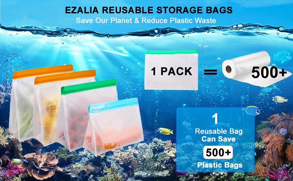 S - Sacs d'emballage en plastique, sac de conservation des aliments, sac de  fermeture réutilisable pour congé - Cdiscount Maison