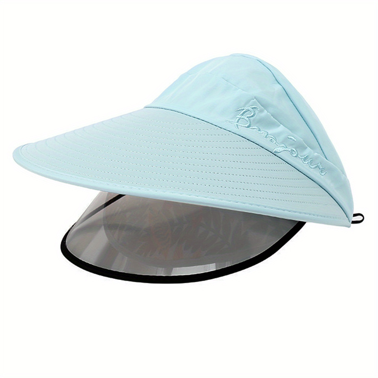 Unisex Ice Silk Visor Hat Solid Color Uv Protection Sun Hat For Outdoor  Lightweight Breathable Traceless Silicone Golf Baseball - Jewelry &  Accessories - Temu