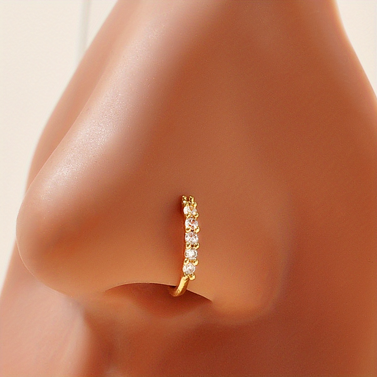 Real nose hot sale ring jewelry