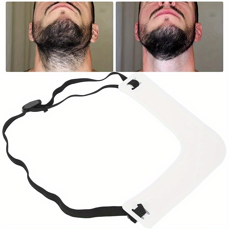 Quality Time Beard Neckline Shaper Guide; A Hands-Free, Flexible and  Adjustable Beard Template, a Superior Do-it-yourself Neck Haircut Tool,  Beard