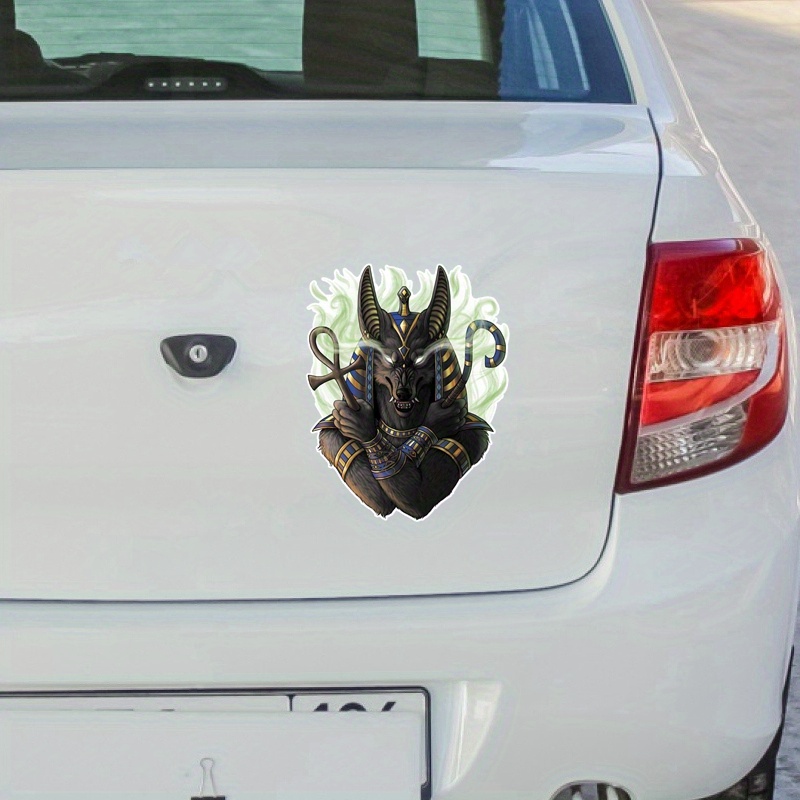 Ancient Egyptian Religion Art Anubis Car Sticker Pvc Temu Australia