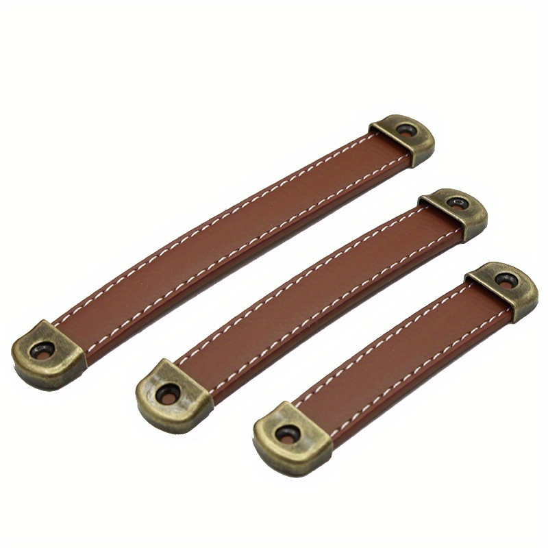 Leather Door Pull Handles Woodlands Racquet Leather Wrap