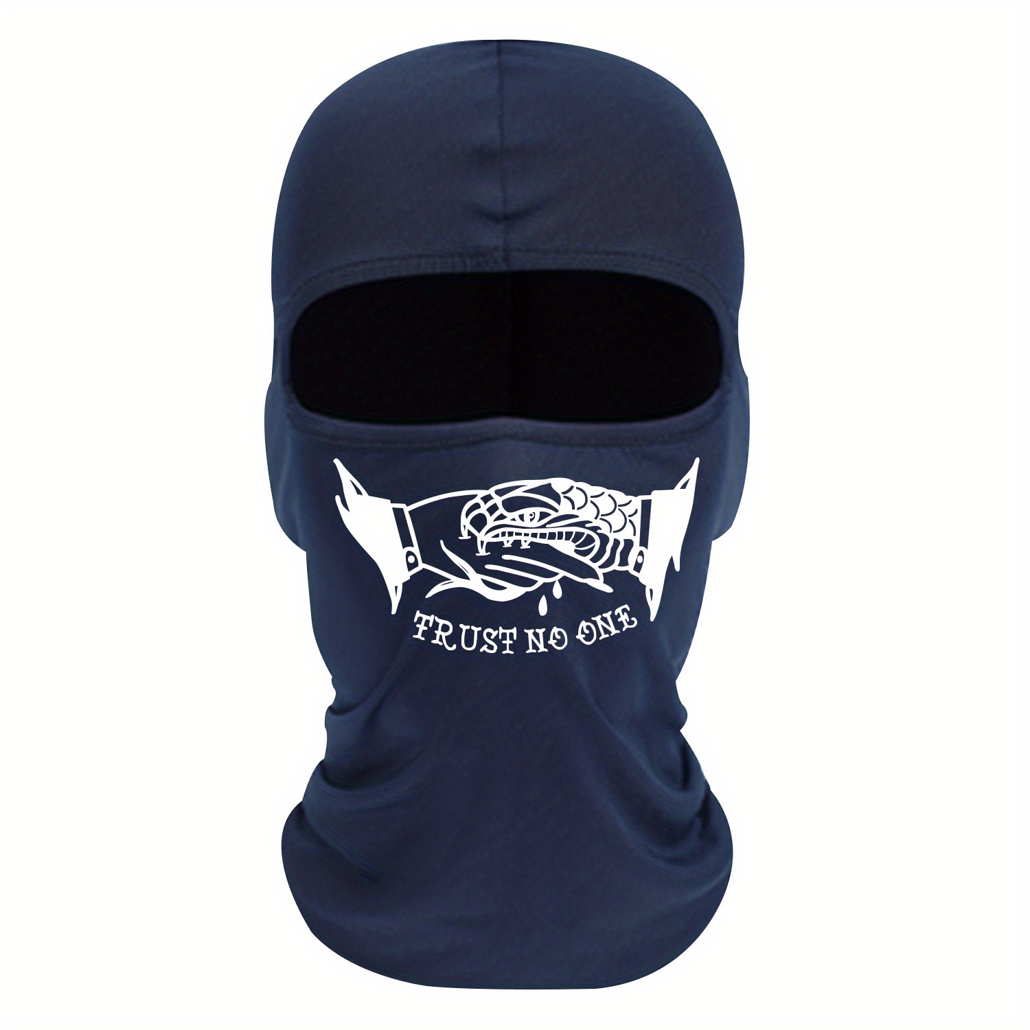 Shake Hands Print Balaclava Solid Ski Mask Windproof Neck Warmer Gaiter