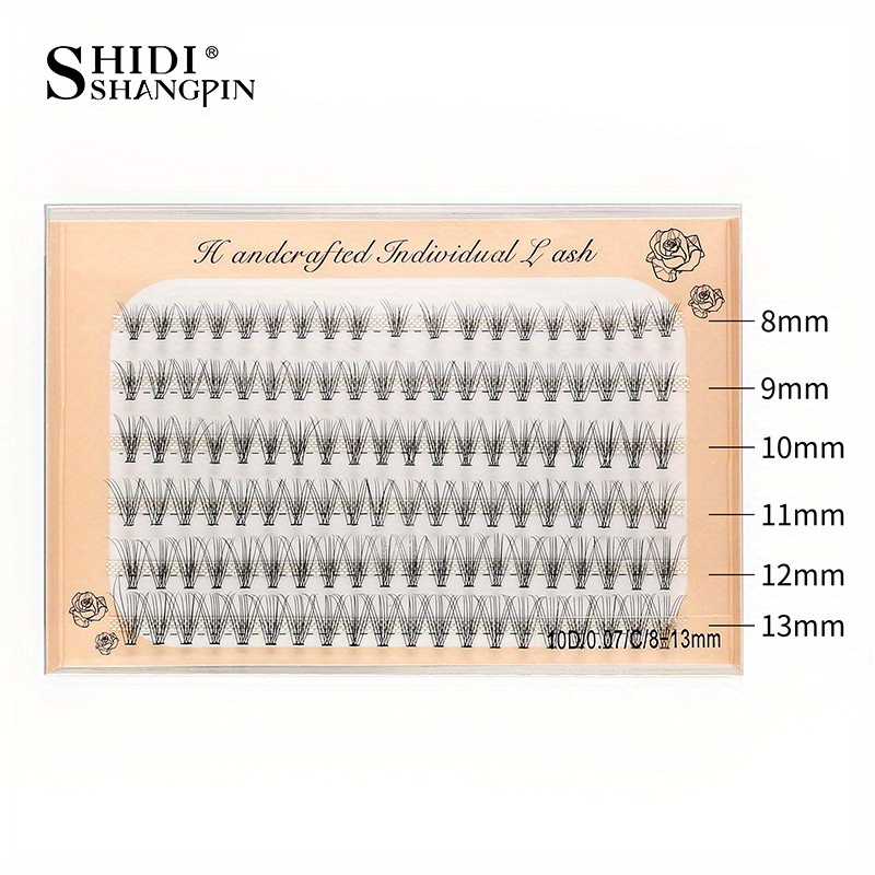 120 Clusters False Eyelashes 0.07 C Handmade Grafting Eyelash Individual Lashes Extension