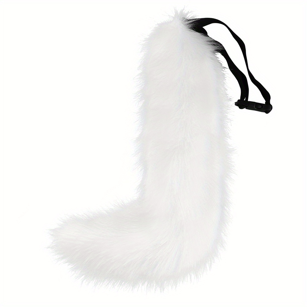 Adorable Exquisite Long Fluffy Fox Tail Prop Halloween - Temu