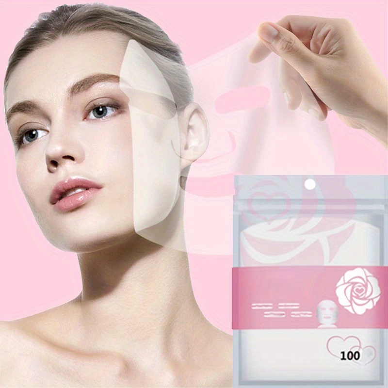 White Female Plastic Facemask