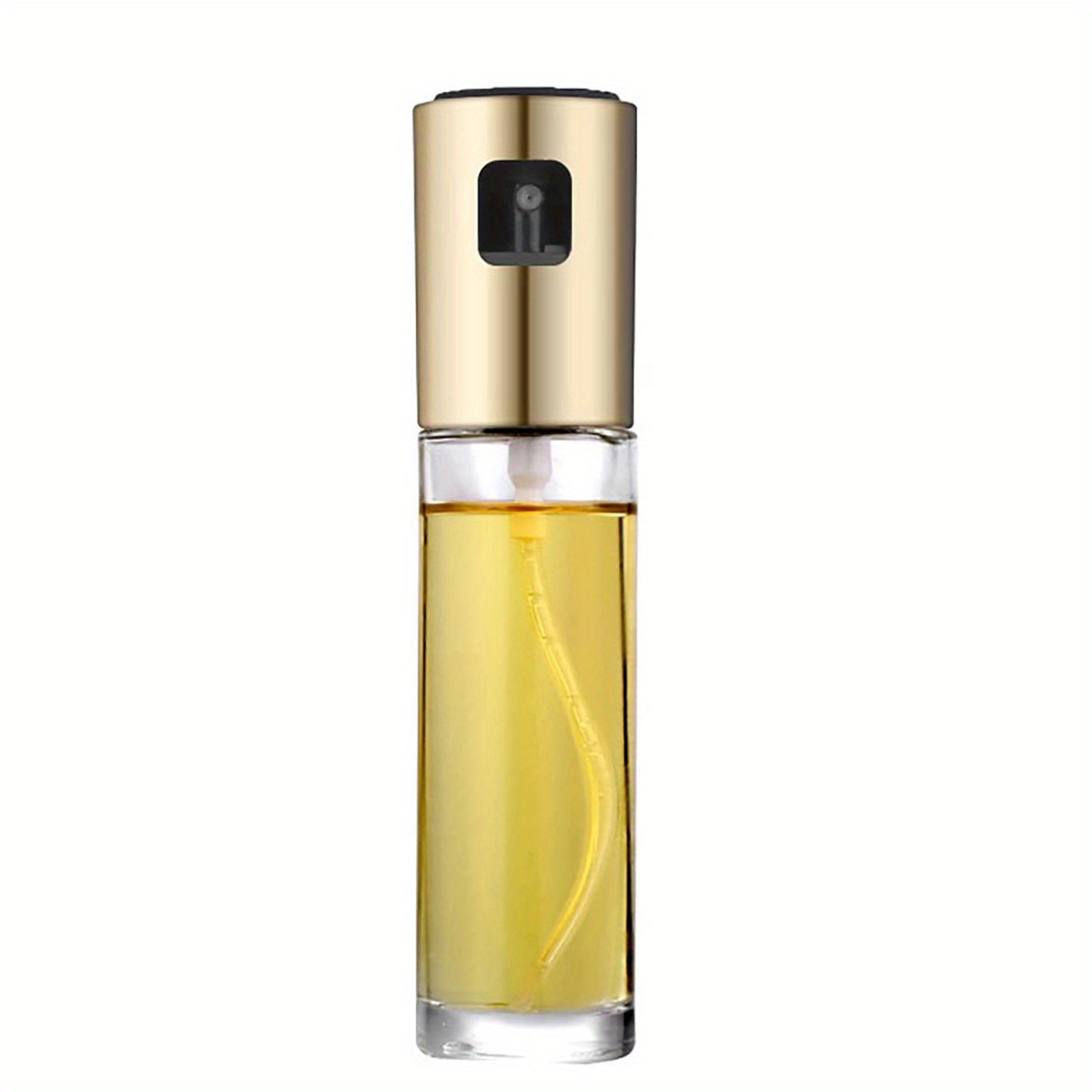 1 oz 30 ml Diamond Cut aspiradora rellenable botella de vidrio con Fine  Mist Oro pulverizador (atomizador de perfume fragancia aceite esencial de
