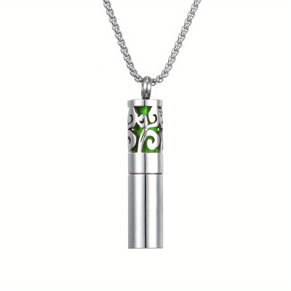 Aromatherapy Diffuser Necklace for Men