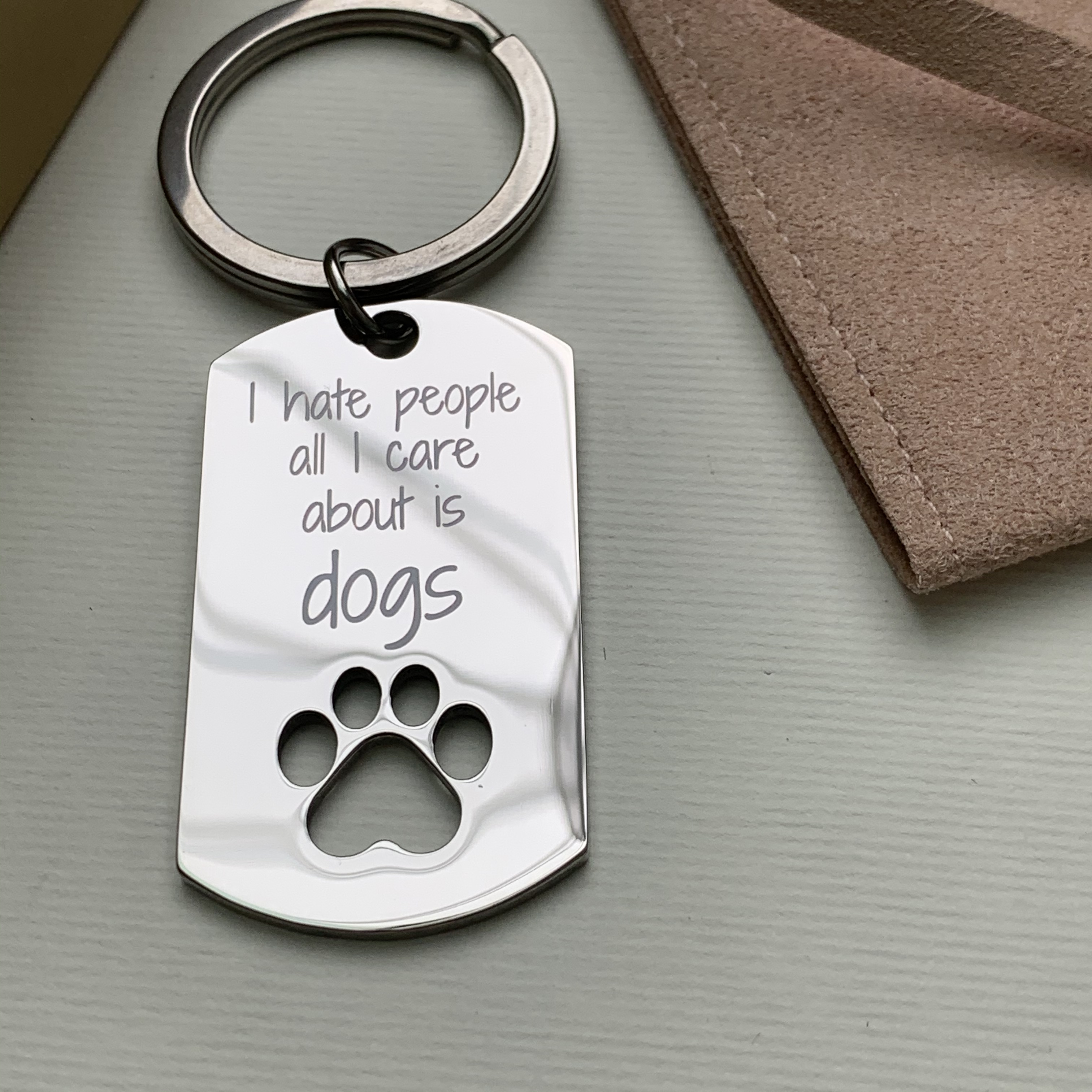 DogSY Personalised Dog Keyring - Photo Dog Keyring