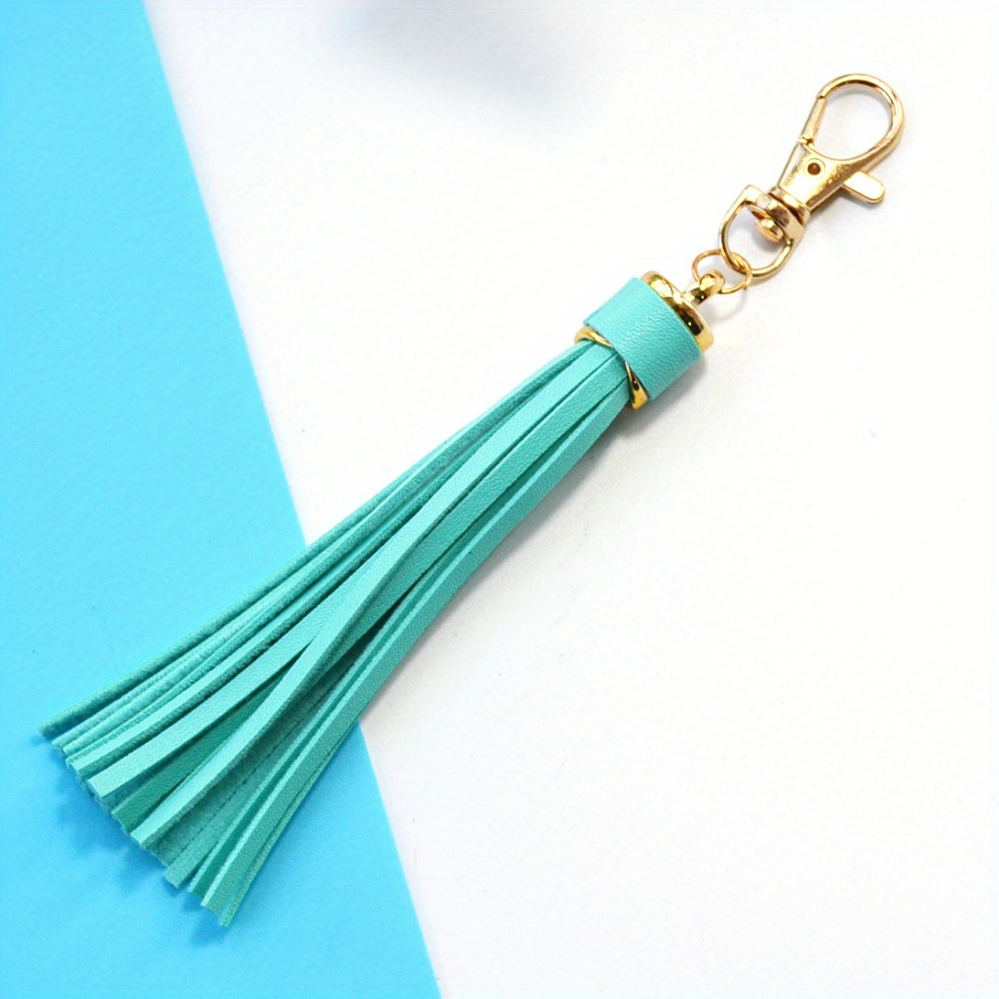 NOLITOY 100pcs Color Leather Tassels Auto Accessories for Cars Bulk Jewelry  Mini Purses Tassel Charms Handbags Charms Leather Tassels Ornaments